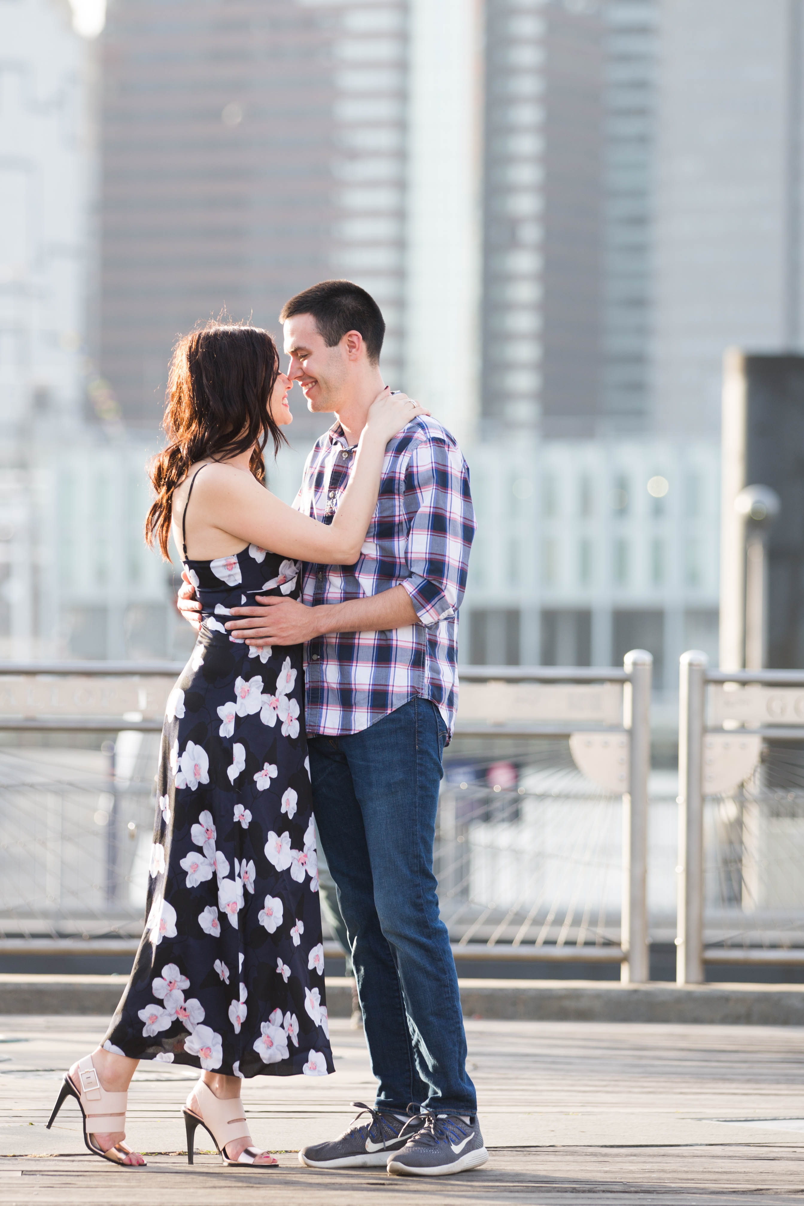brooklyn bridge engagement photos
