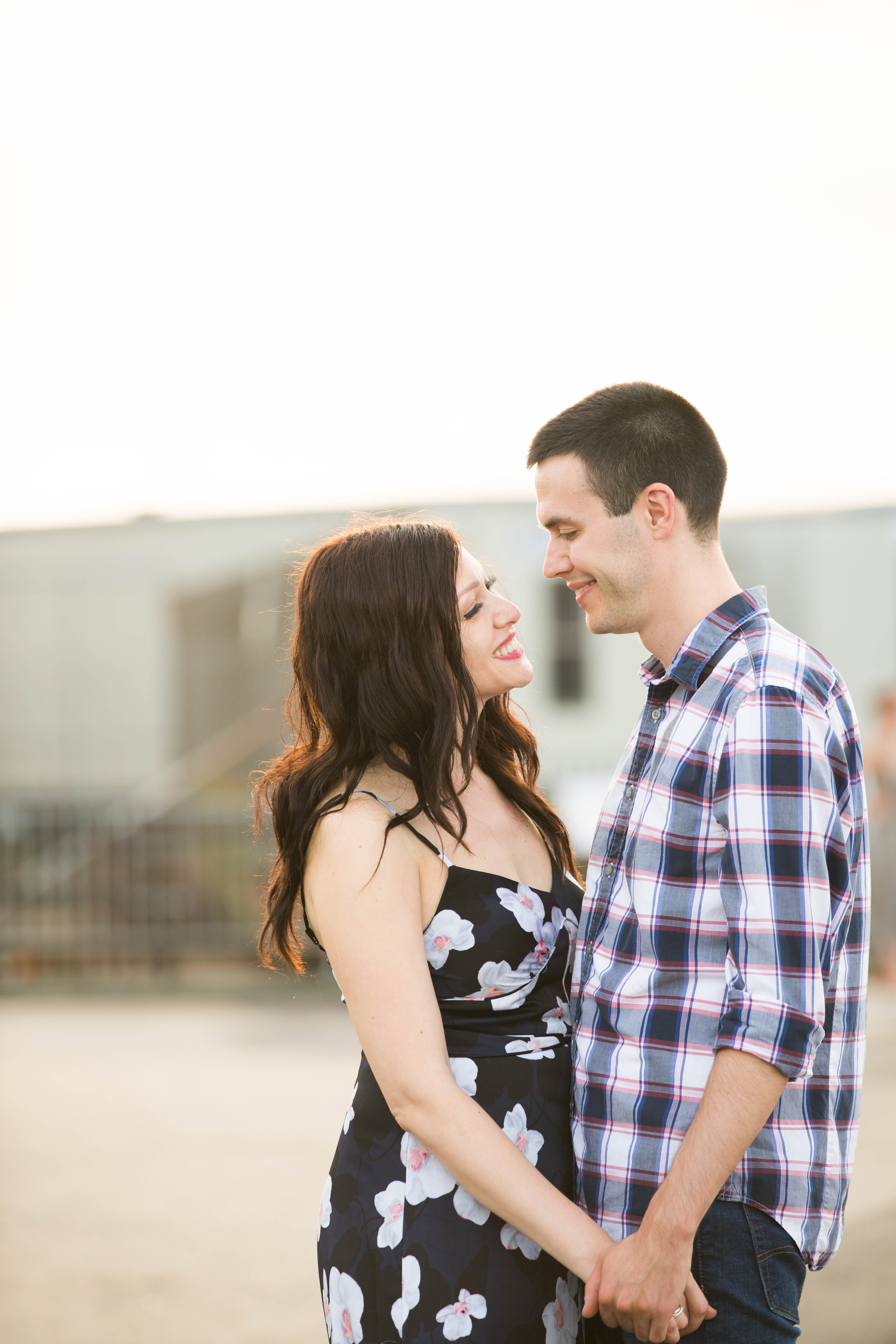 brooklyn bridge engagement photos