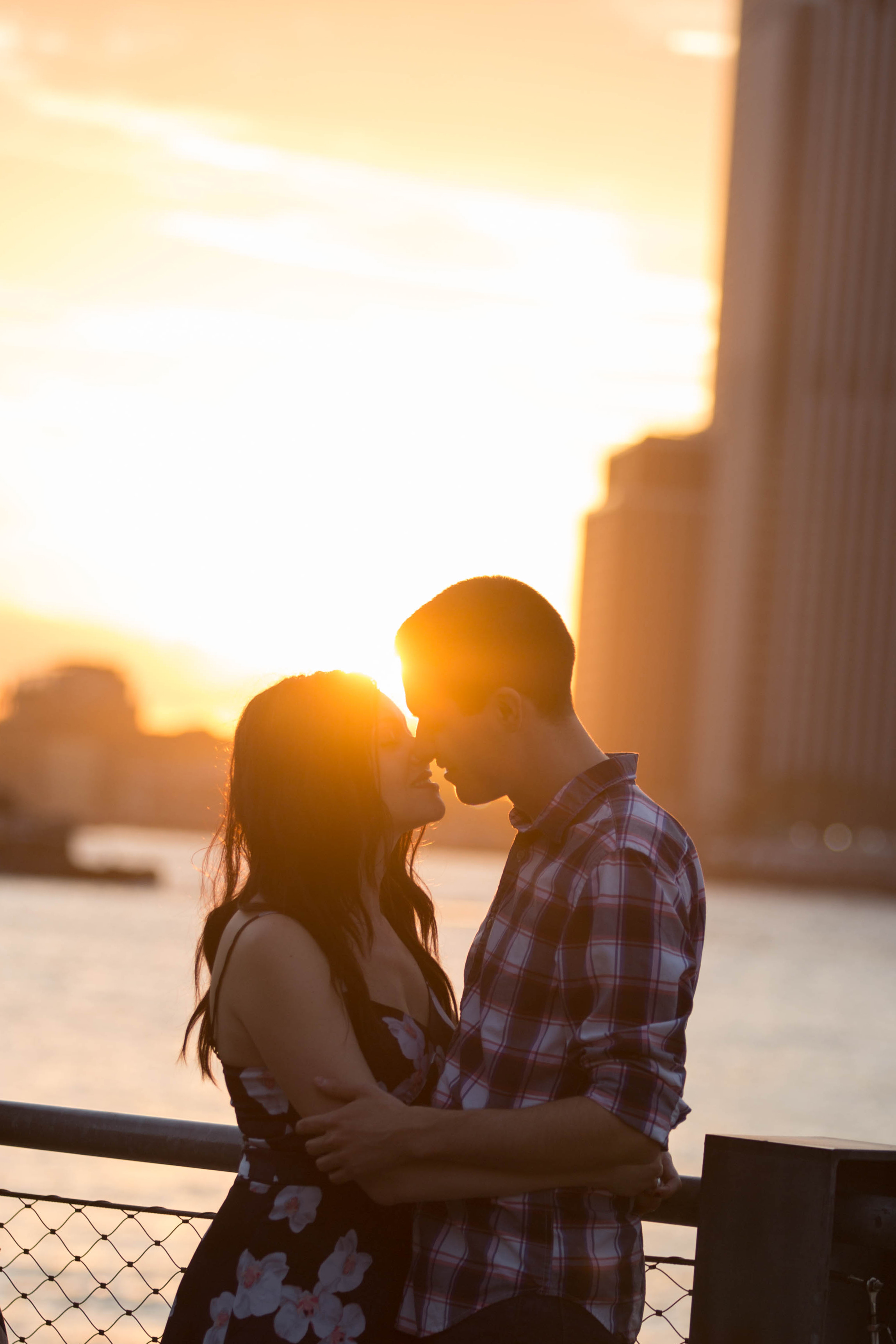 brooklyn bridge engagement photos