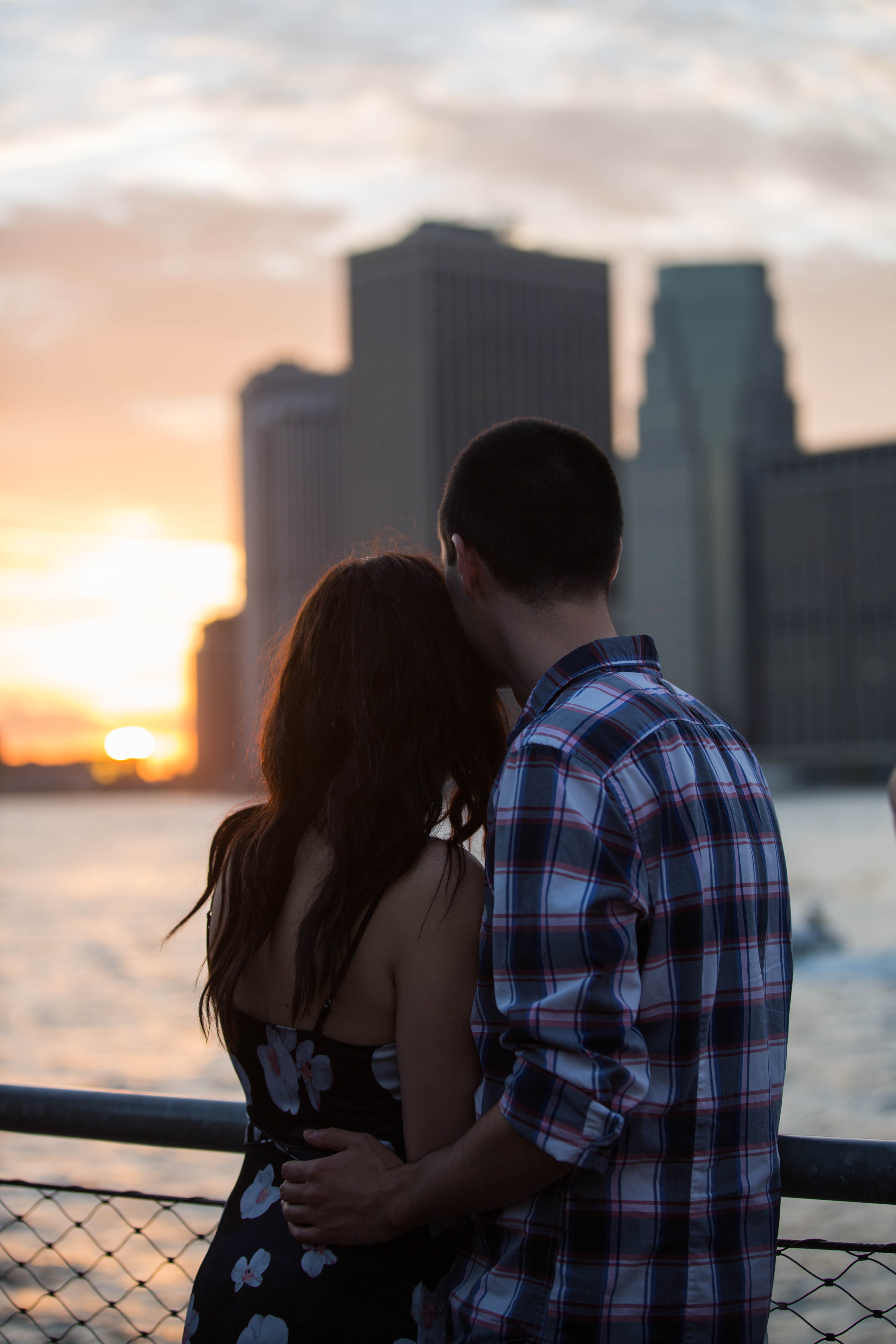 brooklyn bridge engagement photos