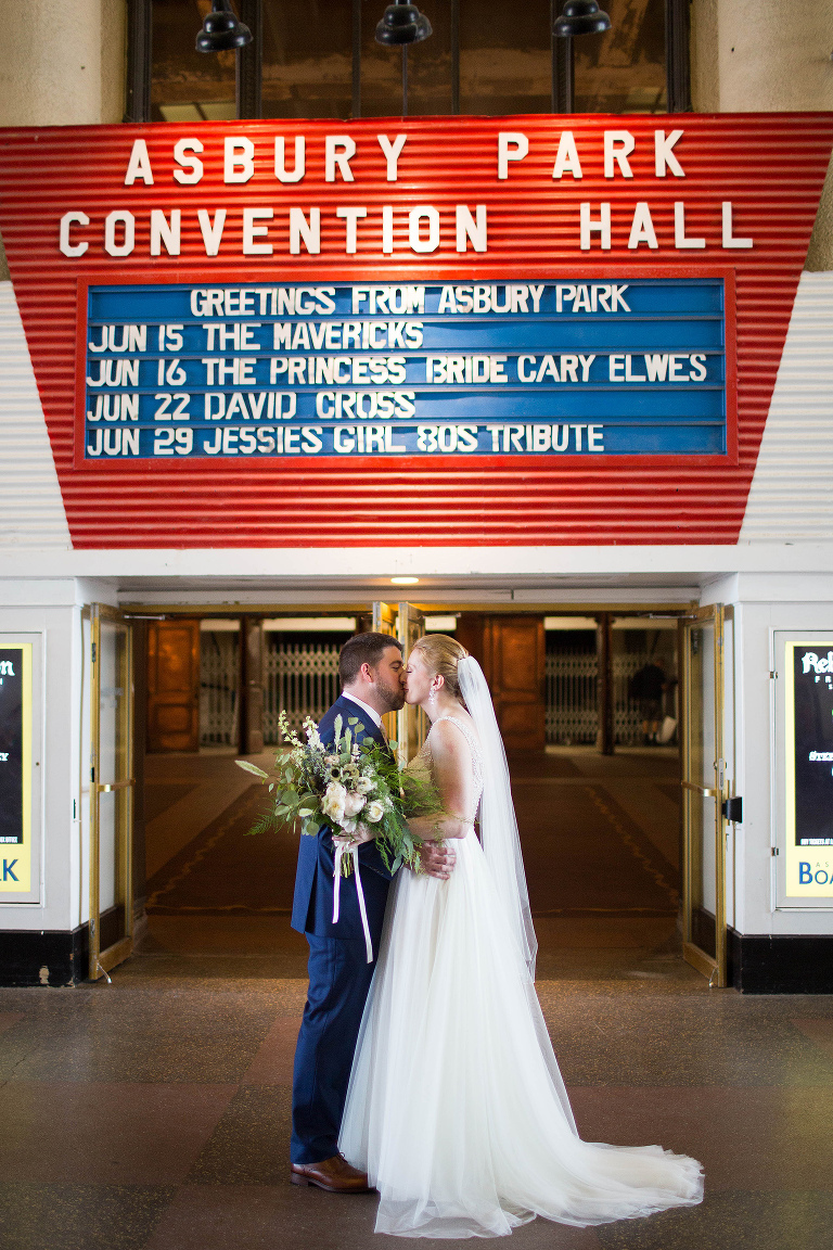 Asbury Park Convention Hall wedding photos