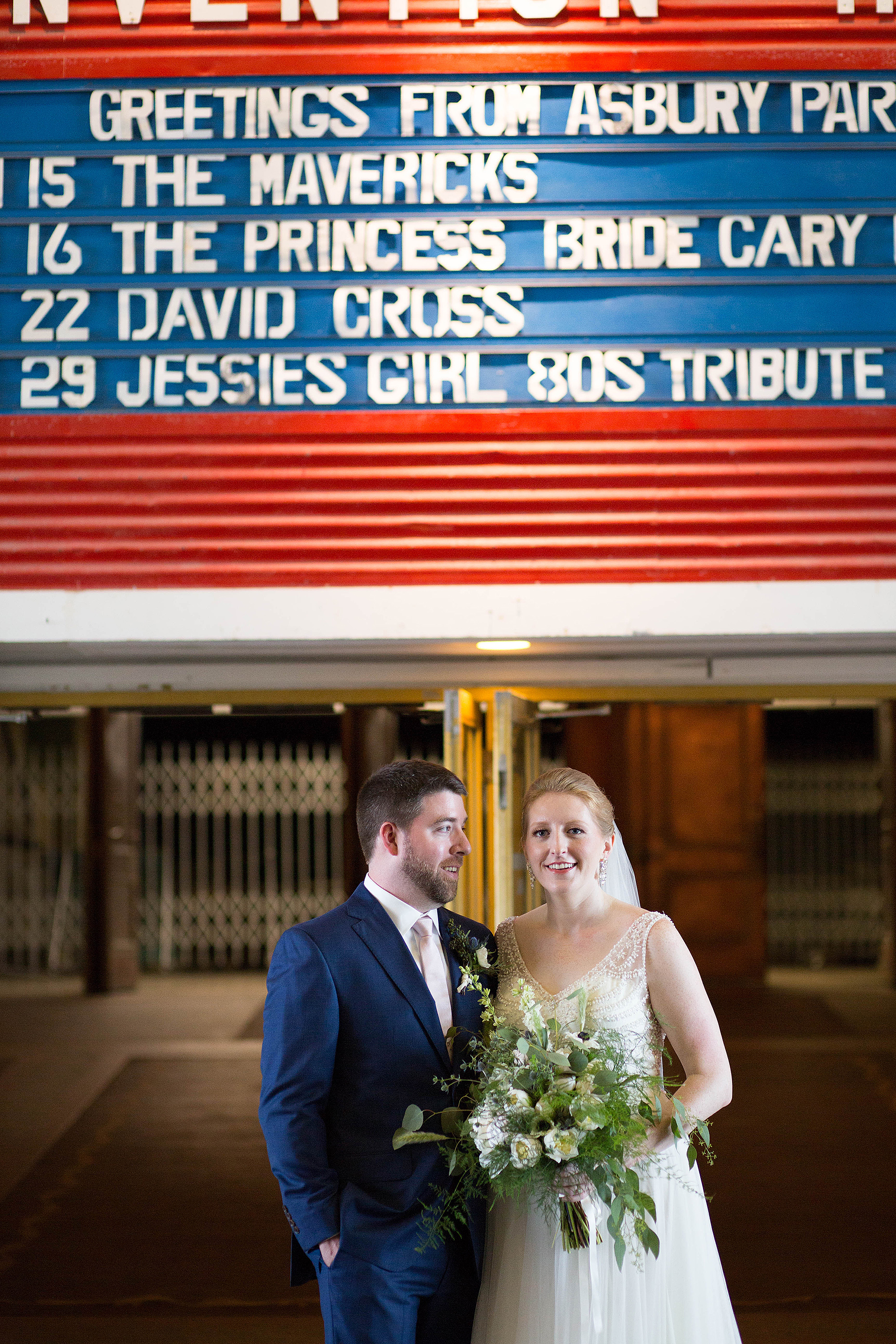 Asbury Park Convention Hall wedding photos