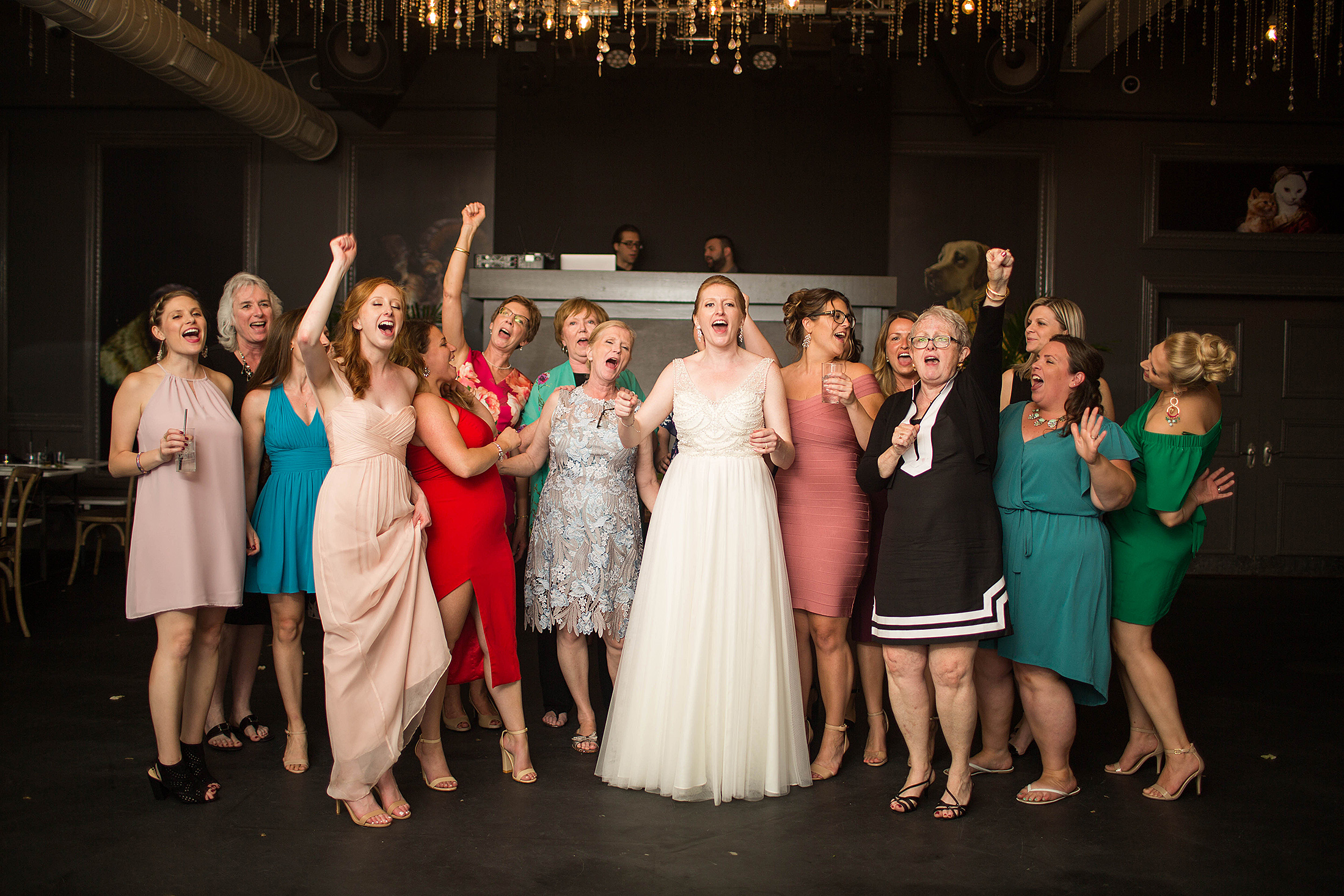 Porta Asbury Park Wedding reception photos