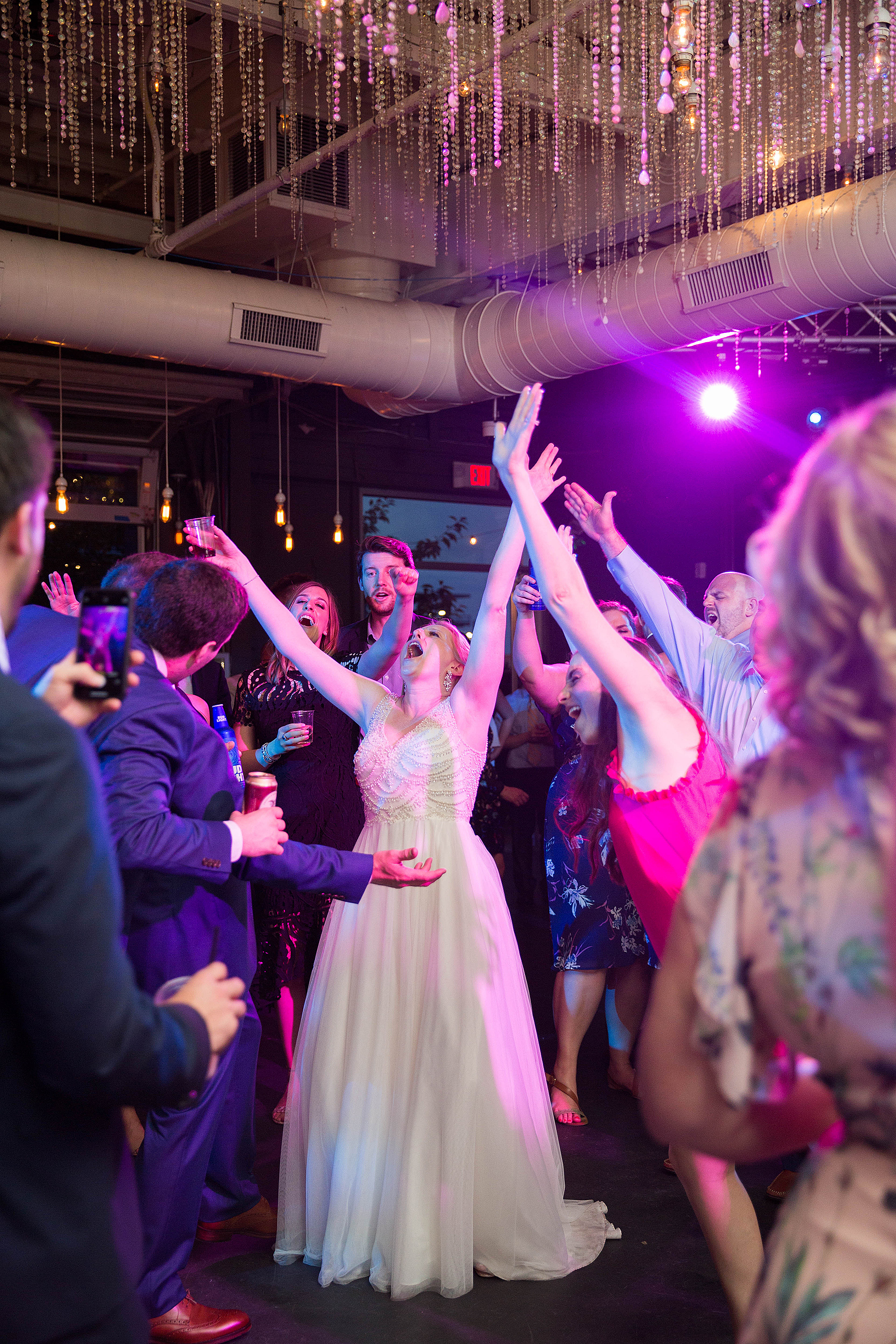 Porta Asbury Park Wedding reception photos