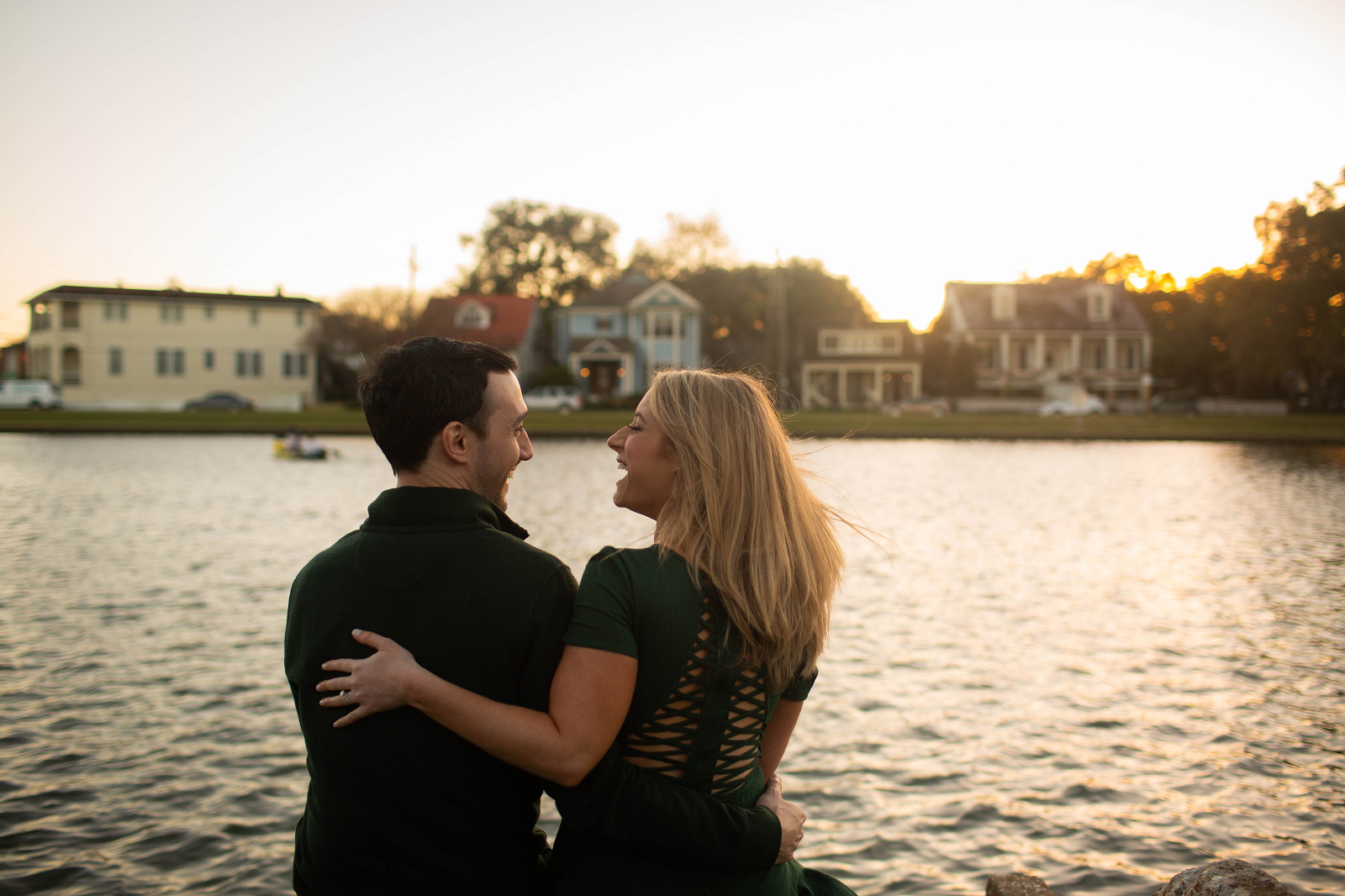 Bayou St John New Orleans Engagement Photos