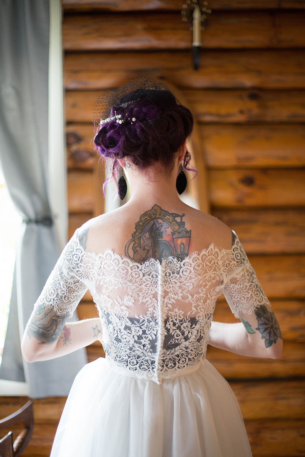 Halloween themed wedding