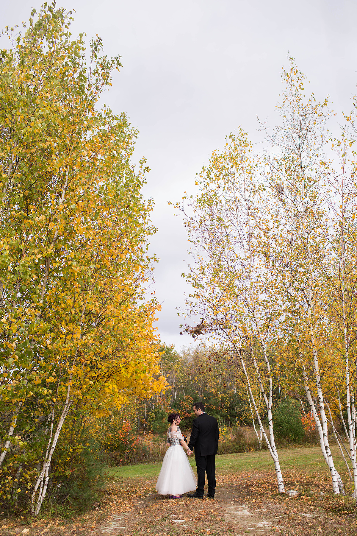 Halloween themed wedding