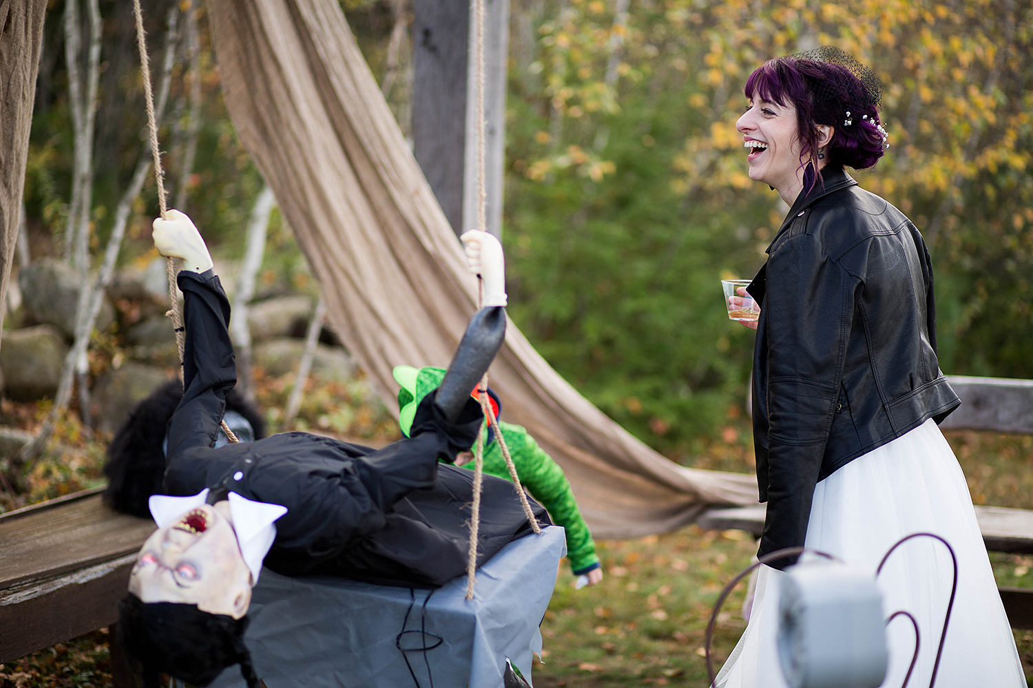 Halloween wedding decorations