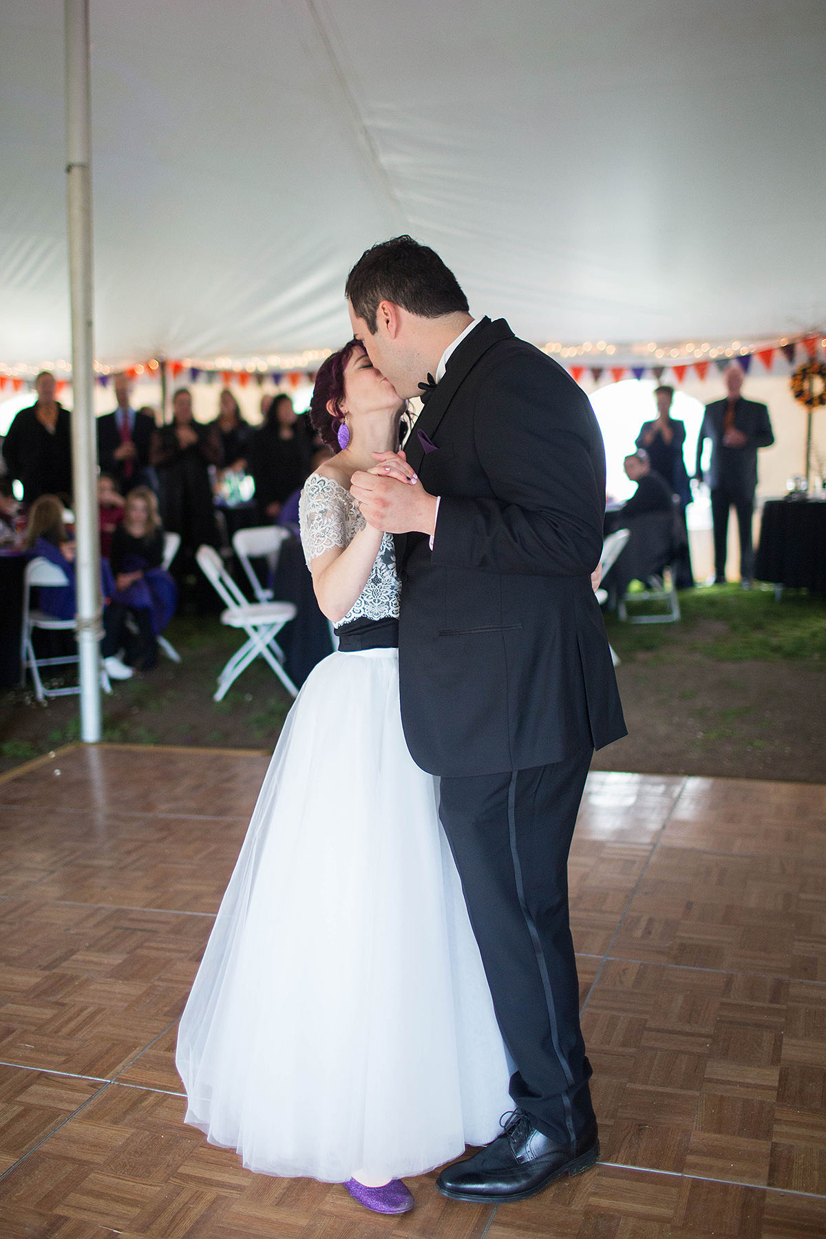 Halloween themed wedding