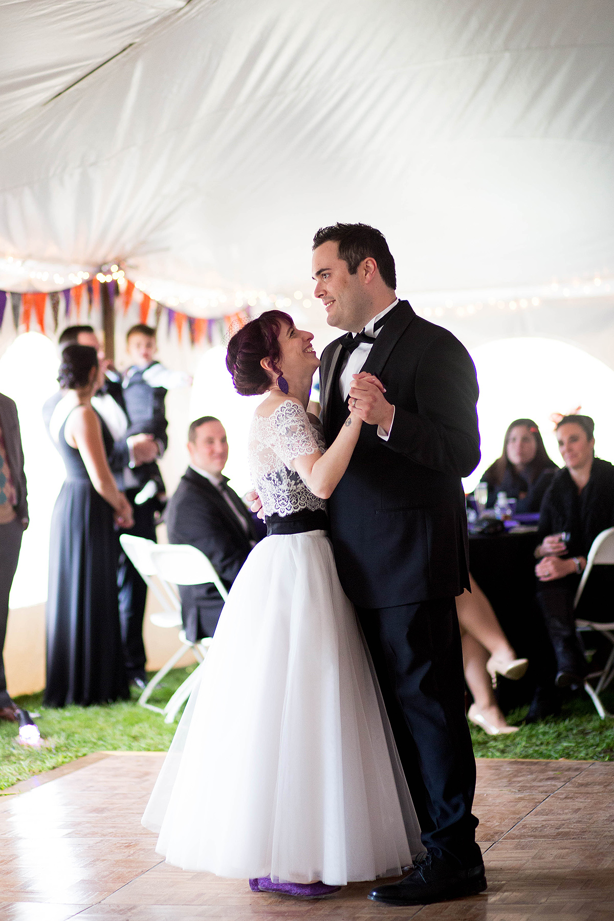 Halloween themed wedding