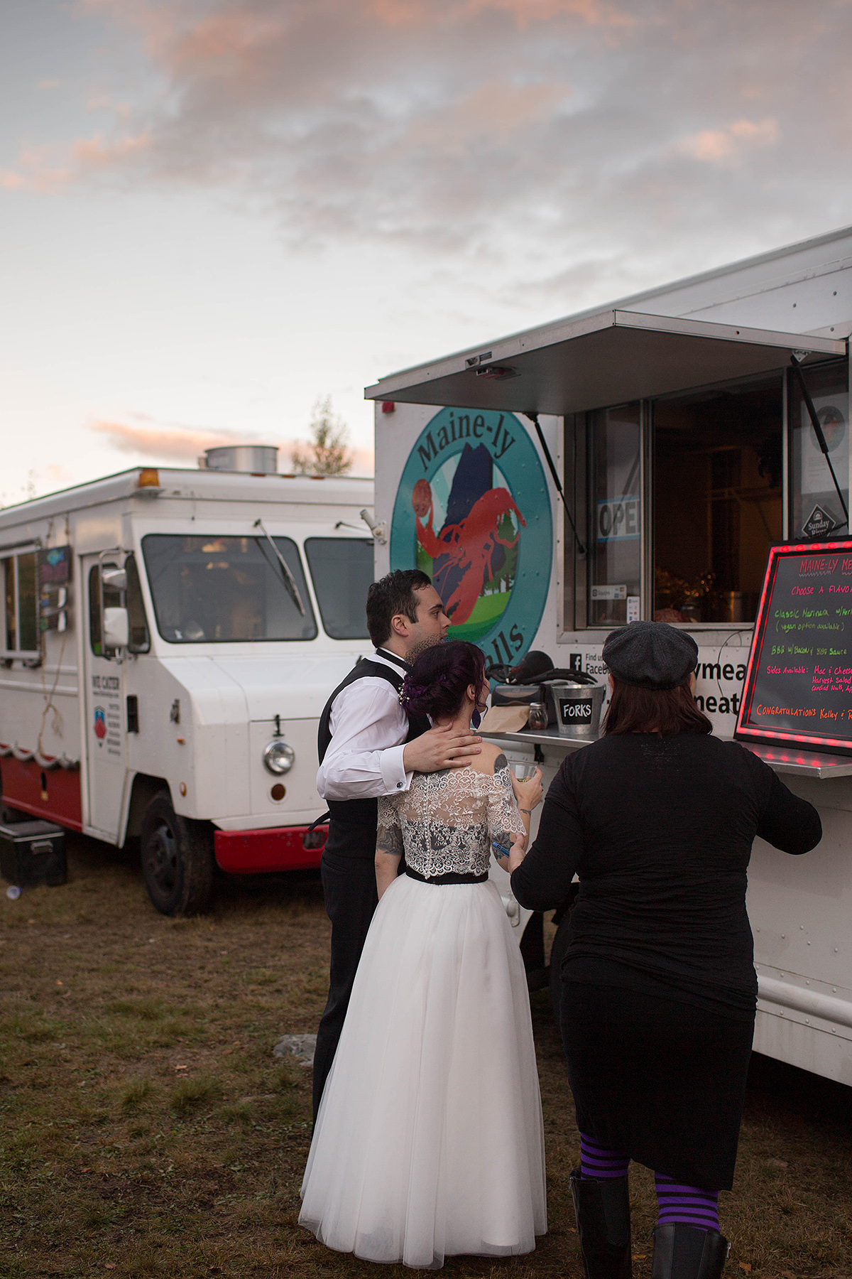 Halloween themed wedding