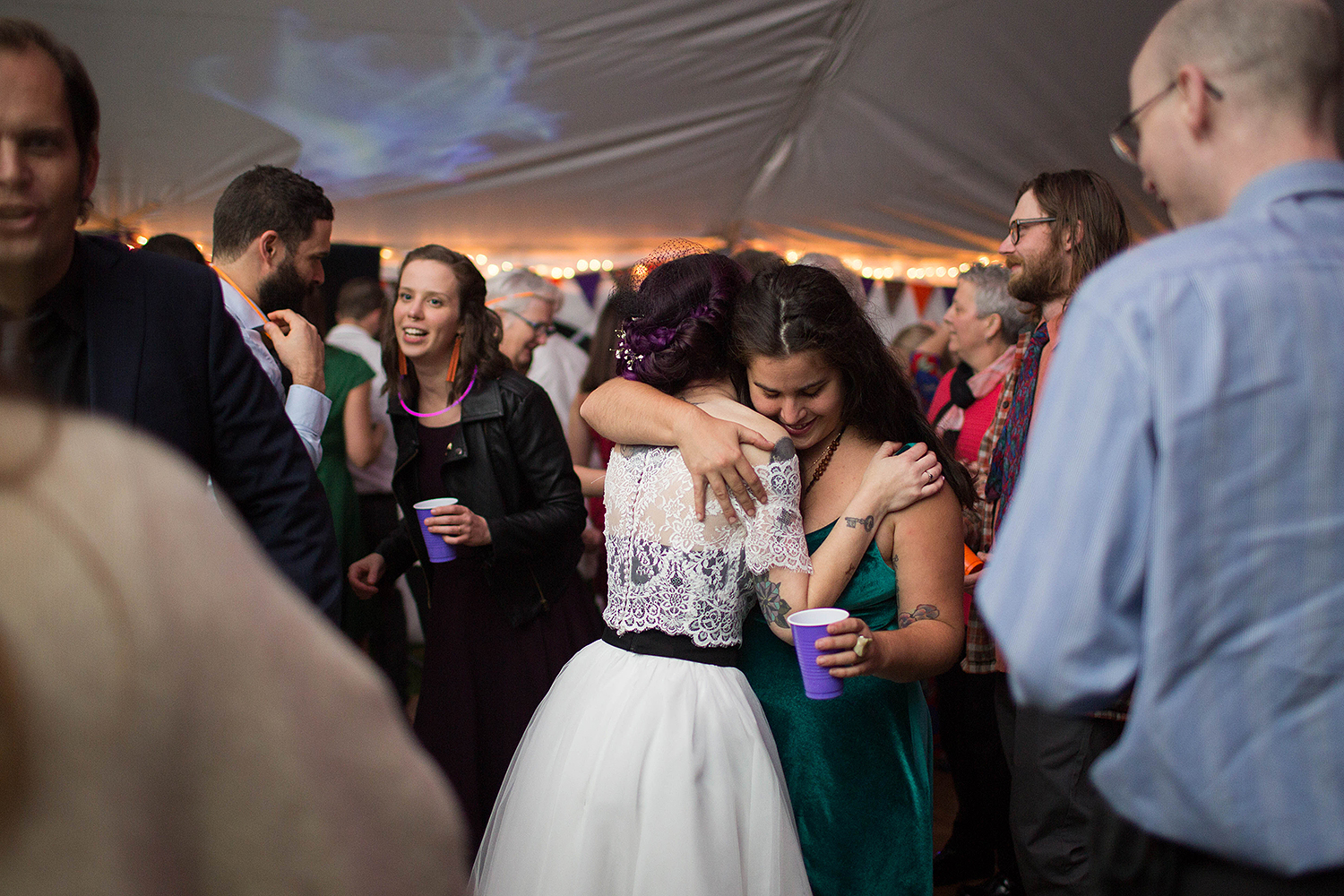 Halloween themed wedding