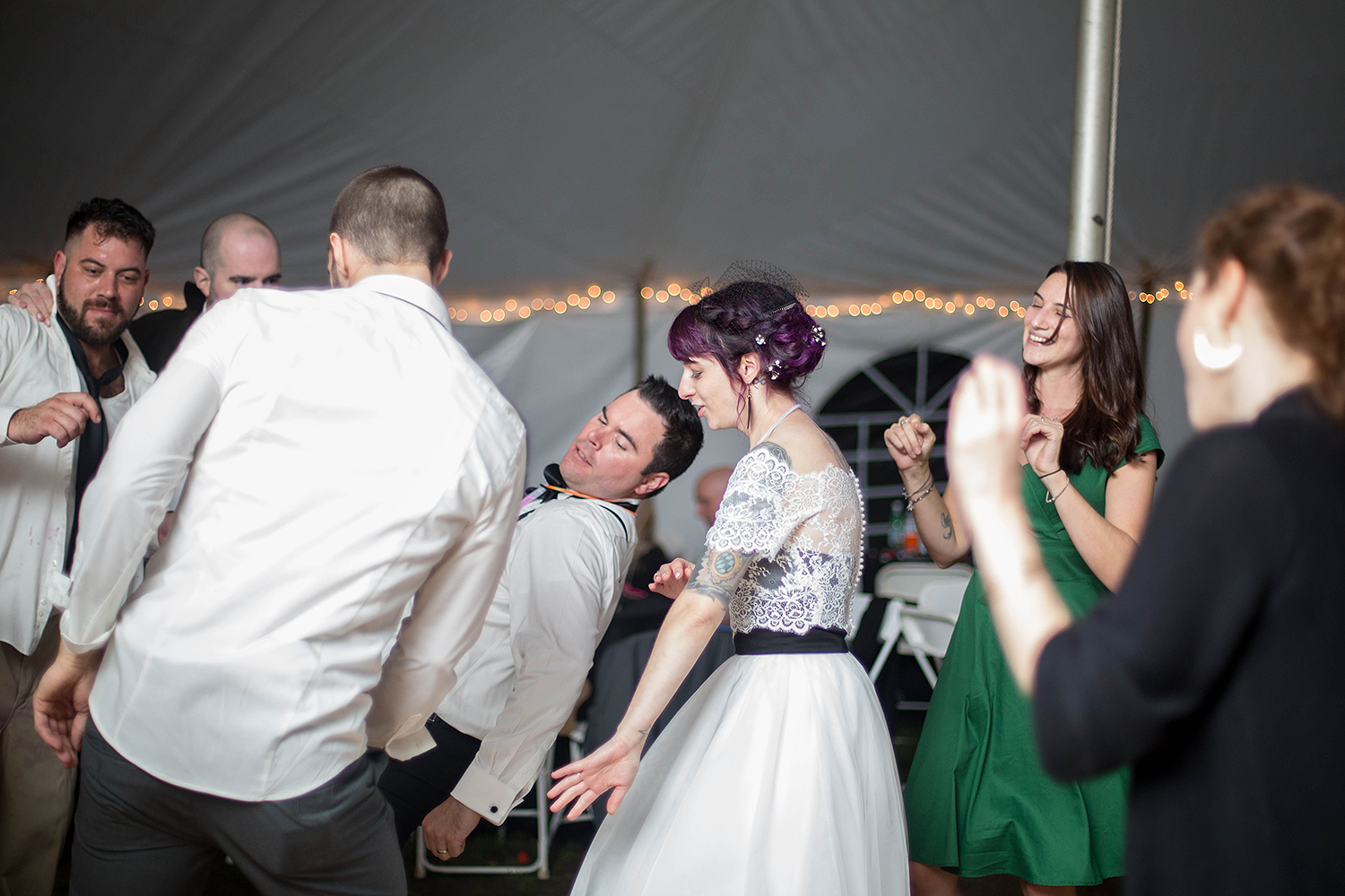 Halloween themed wedding