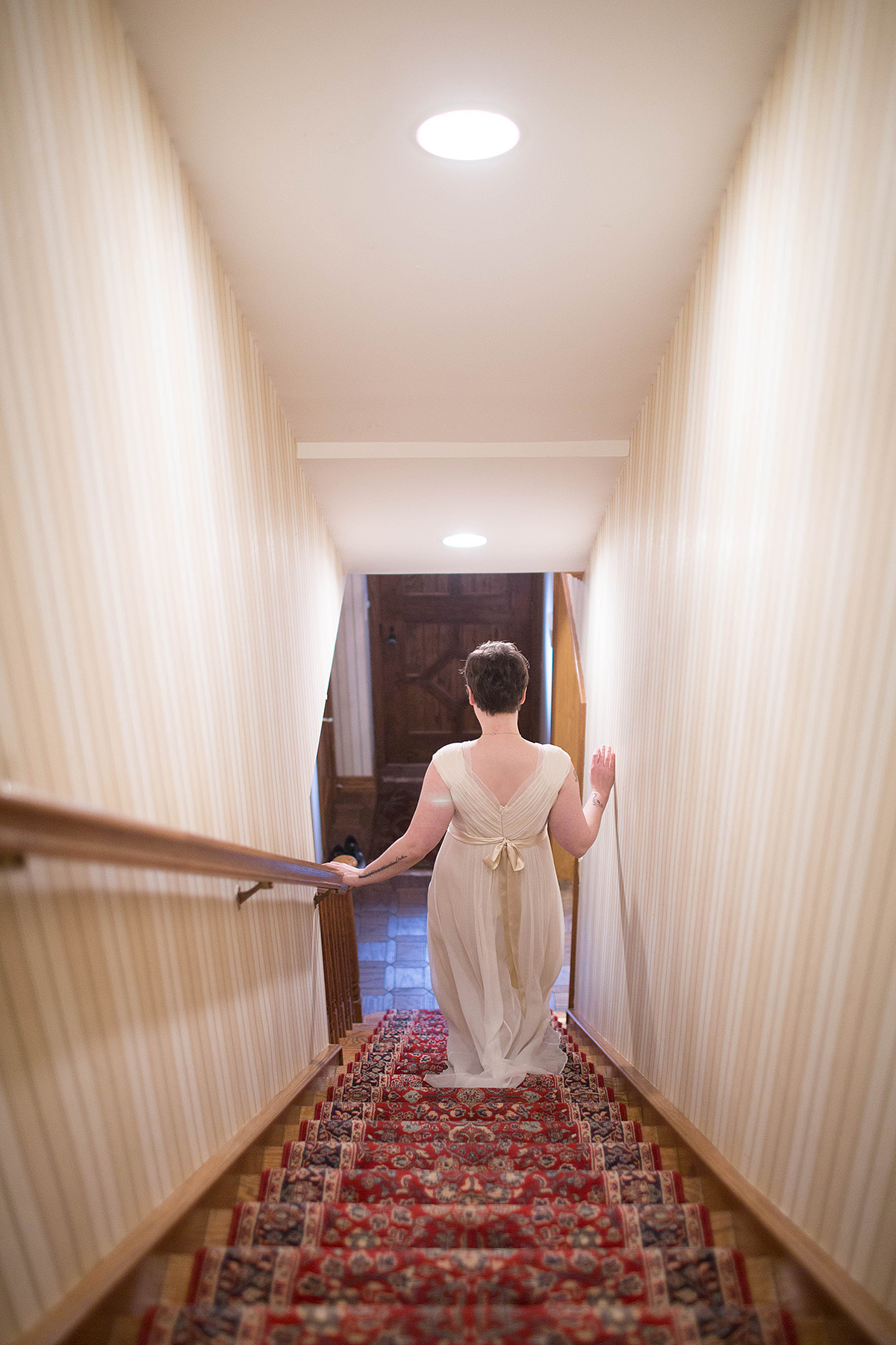 Chris and Sally's wedding at Thielke Arboretum in Glen Rock, NJ