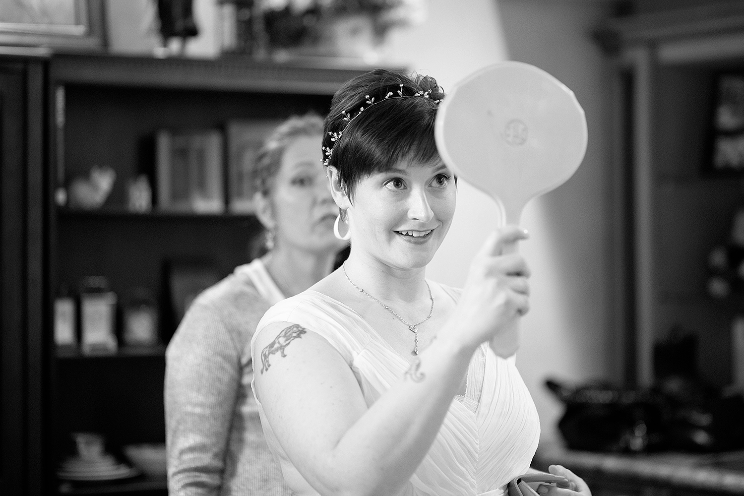 Chris and Sally's wedding at Thielke Arboretum in Glen Rock, NJ