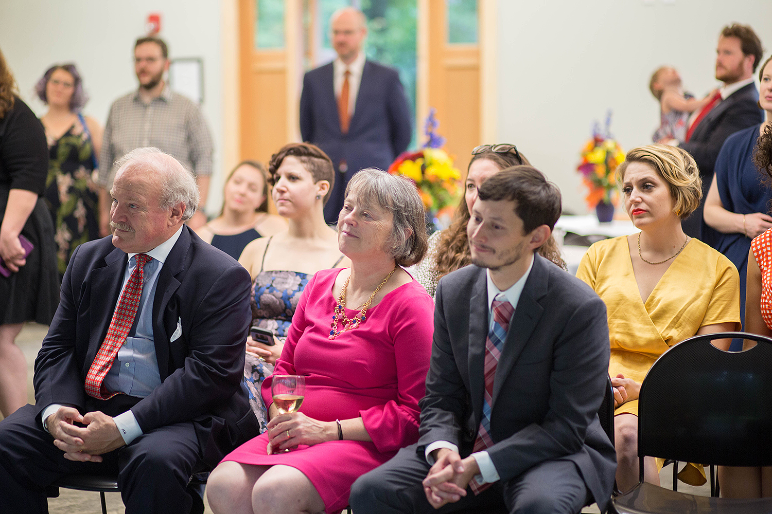 Chris and Sally's wedding at Thielke Arboretum in Glen Rock, NJ