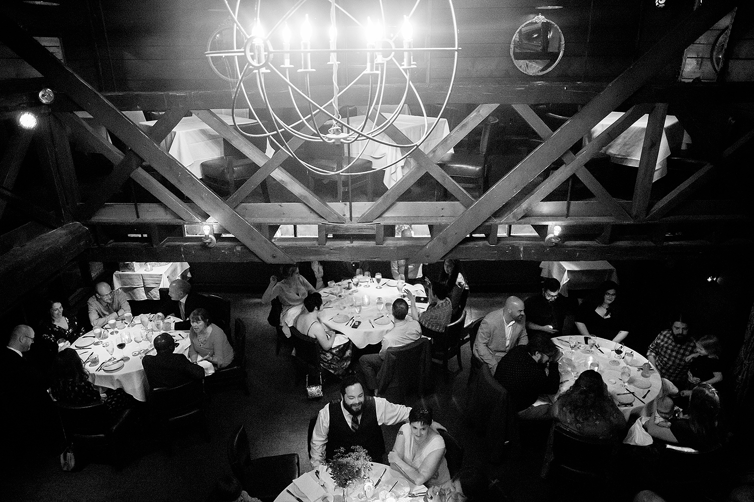 Chris and Sally's wedding reception at Saddle River Inn