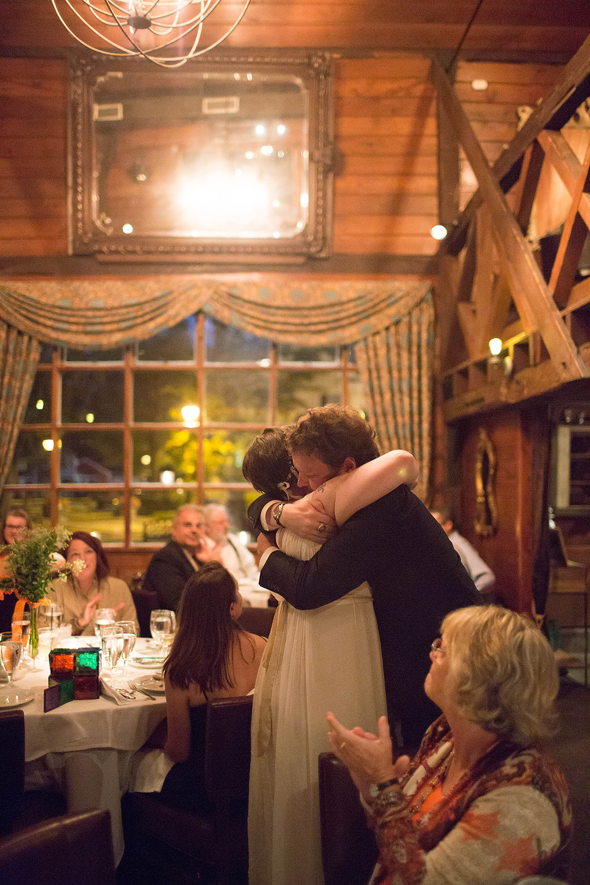 Chris and Sally's wedding reception at Saddle River Inn