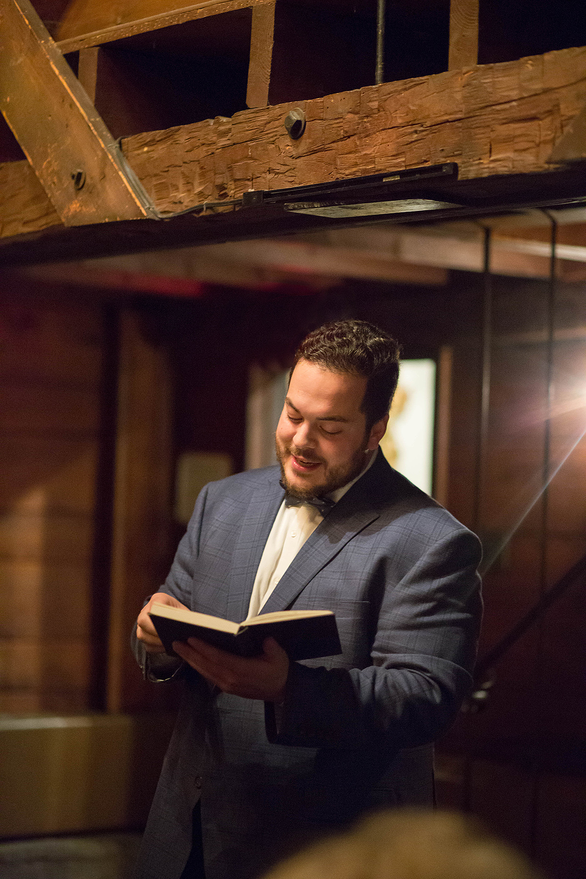 Chris and Sally's wedding reception at Saddle River Inn