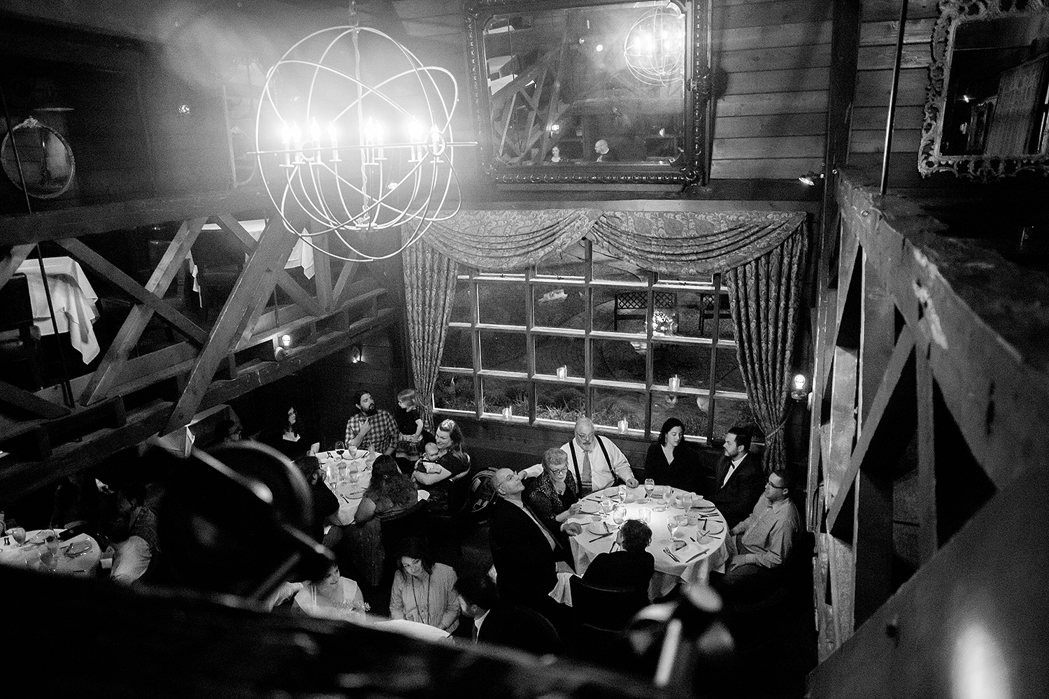 Chris and Sally's wedding reception at Saddle River Inn