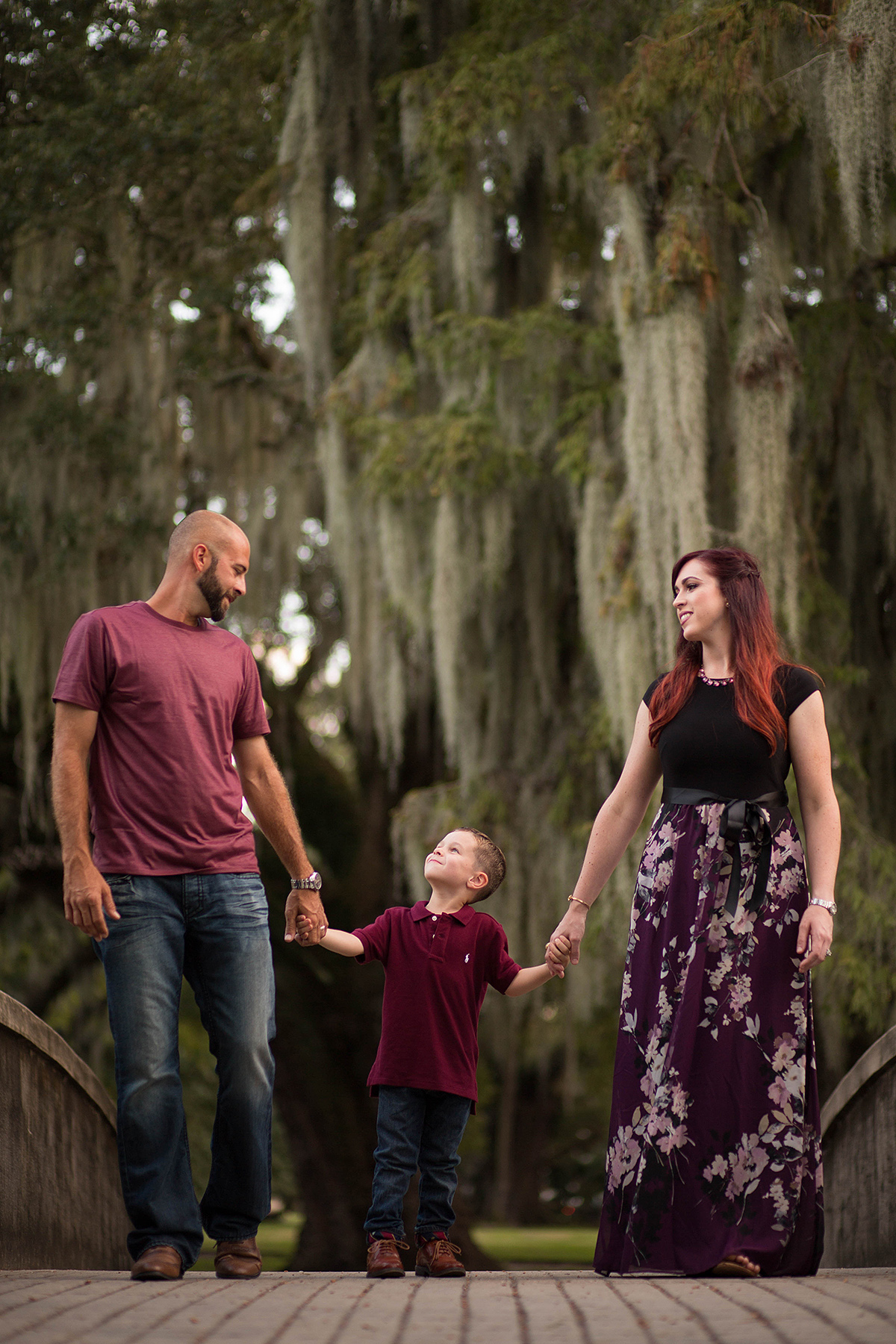 family photos in city park new orleans