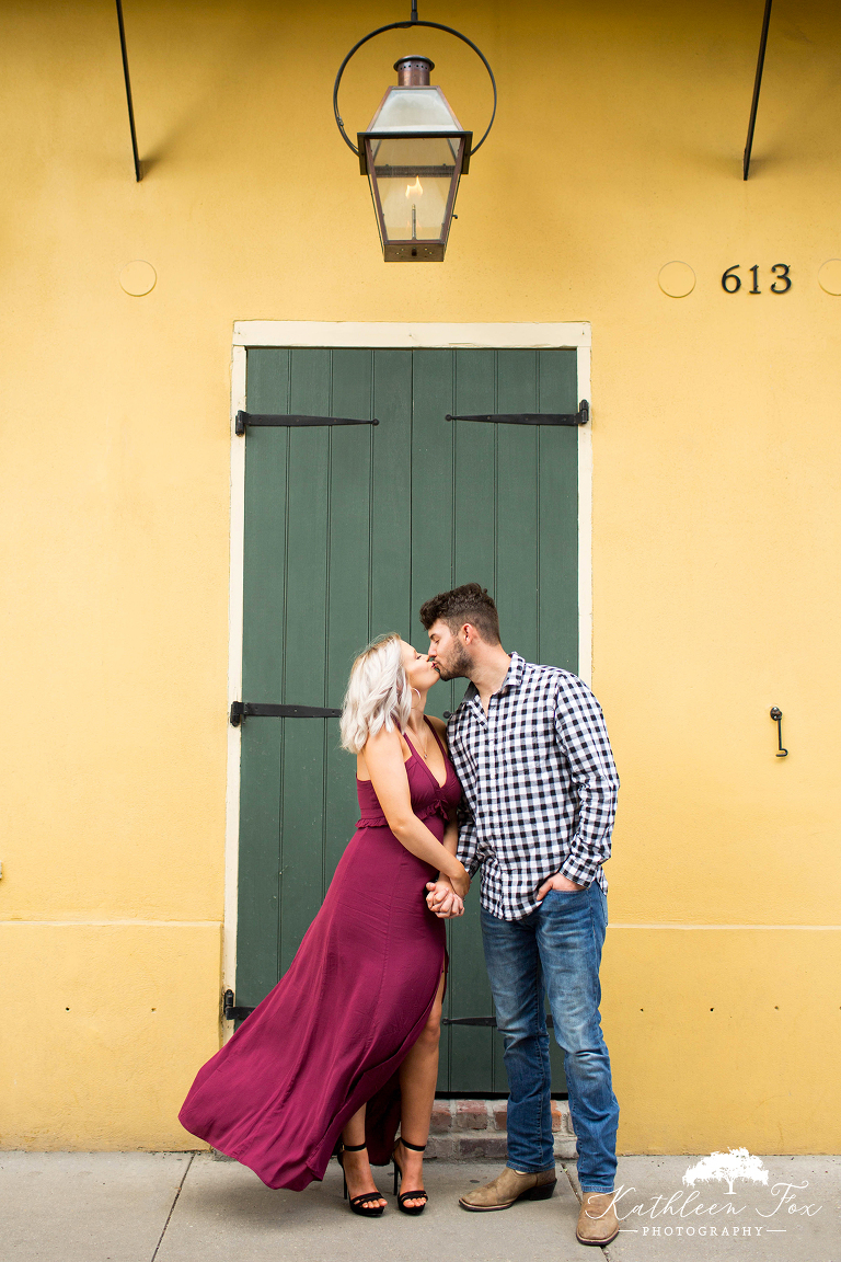 French Quarter engagement photos