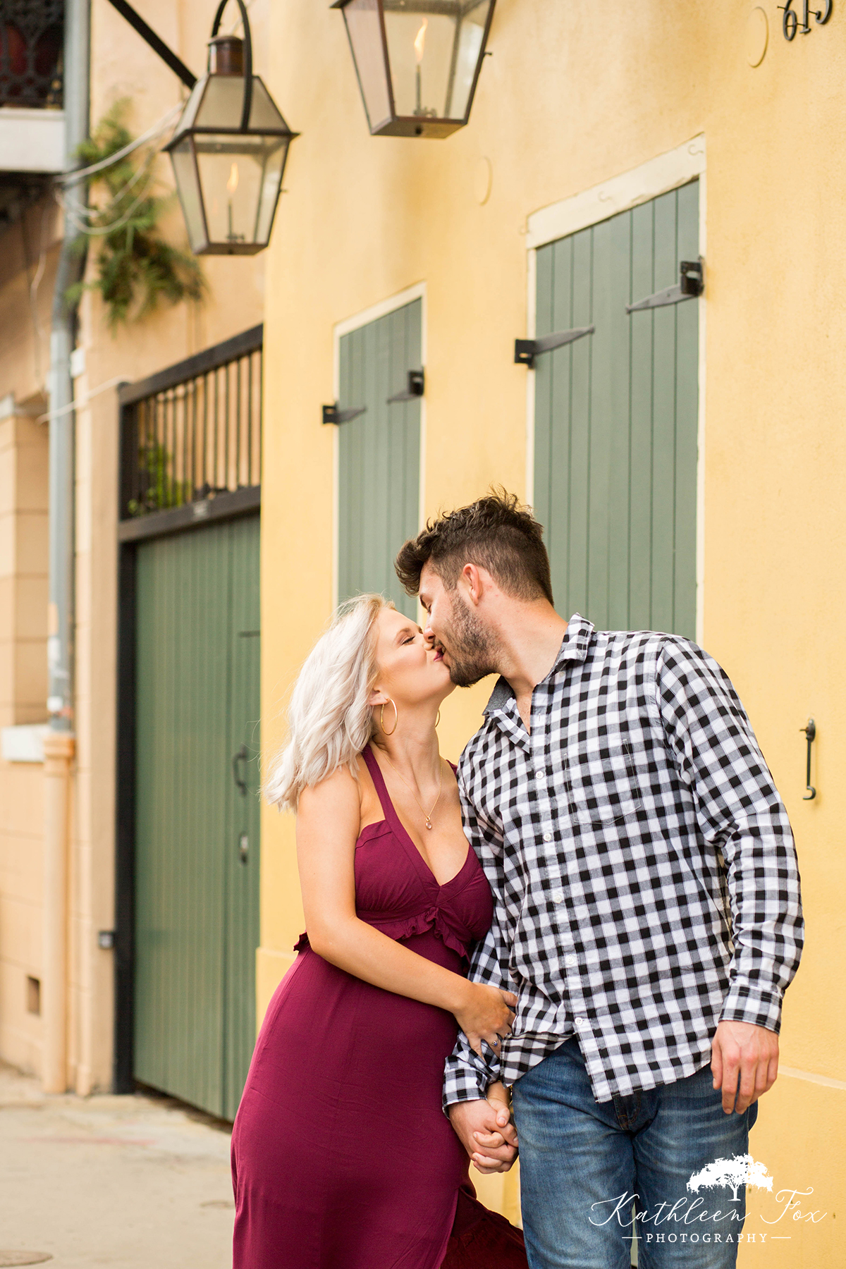 French Quarter engagement photos