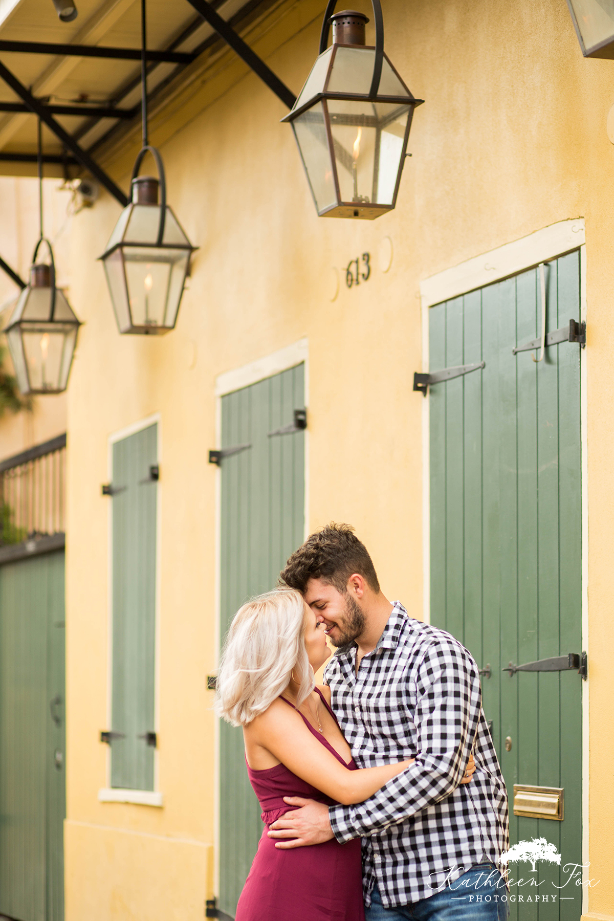 French Quarter engagement photos