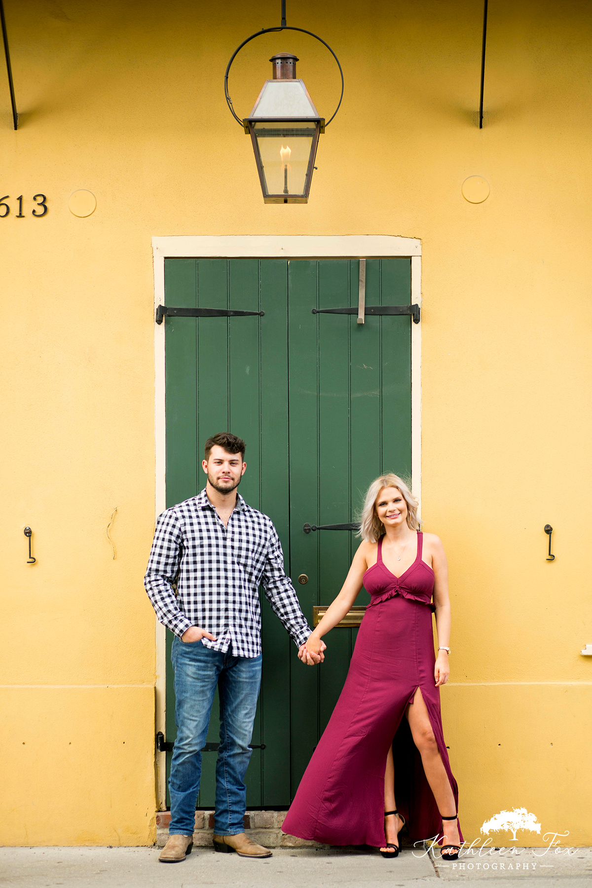 French Quarter engagement photos