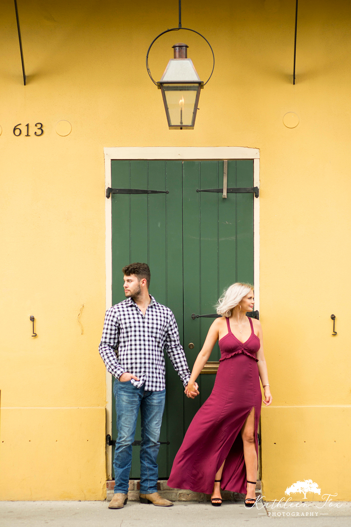 French Quarter engagement photos
