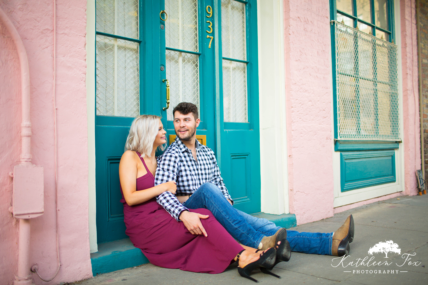 French Quarter engagement photos