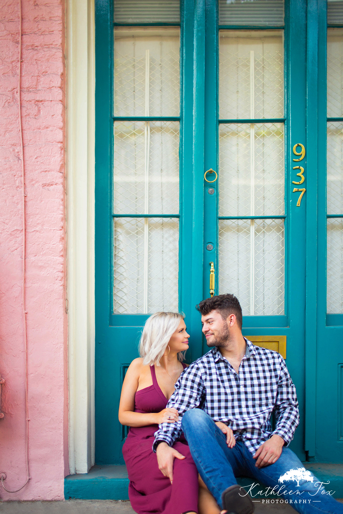 French Quarter engagement photos