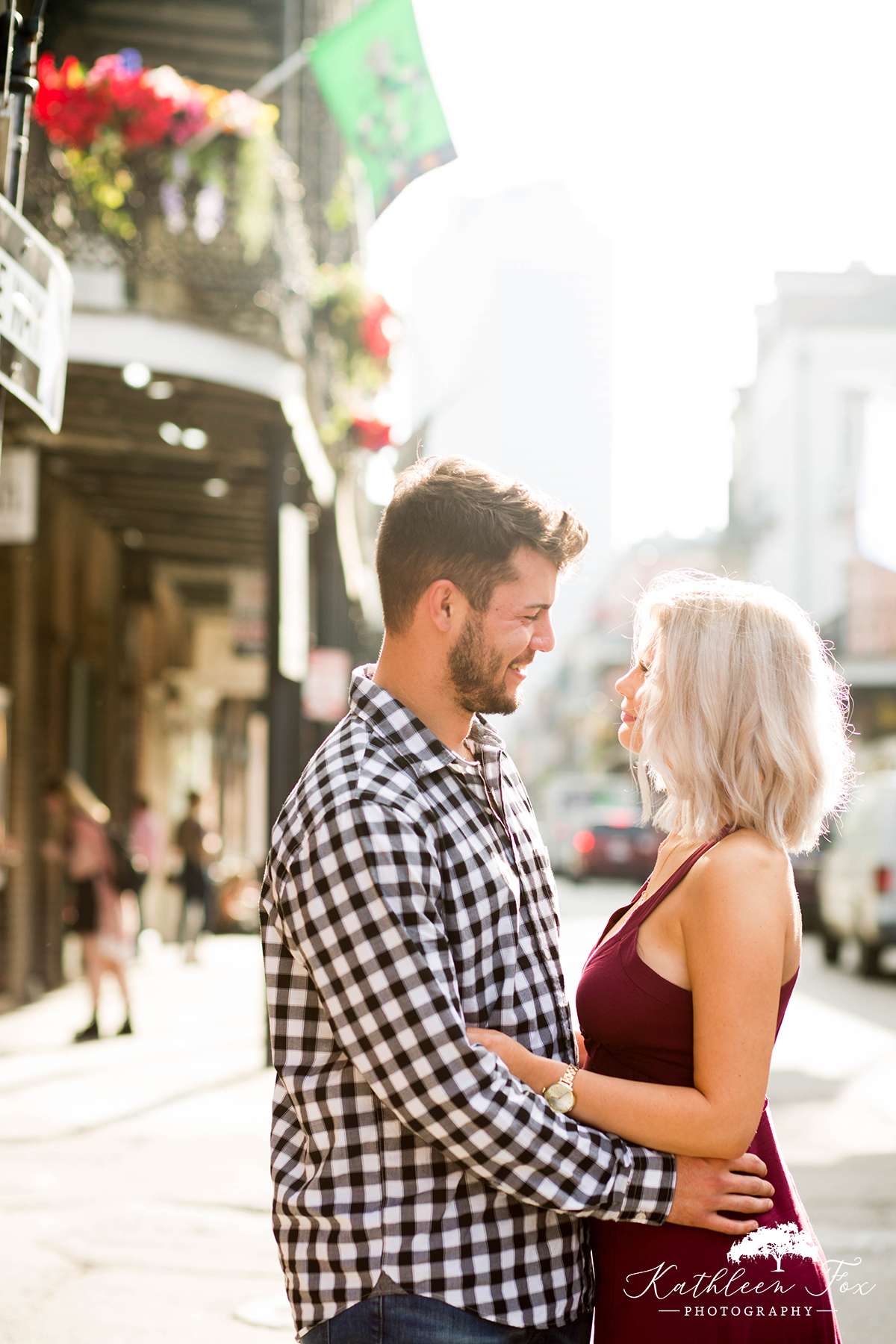 French Quarter engagement photos