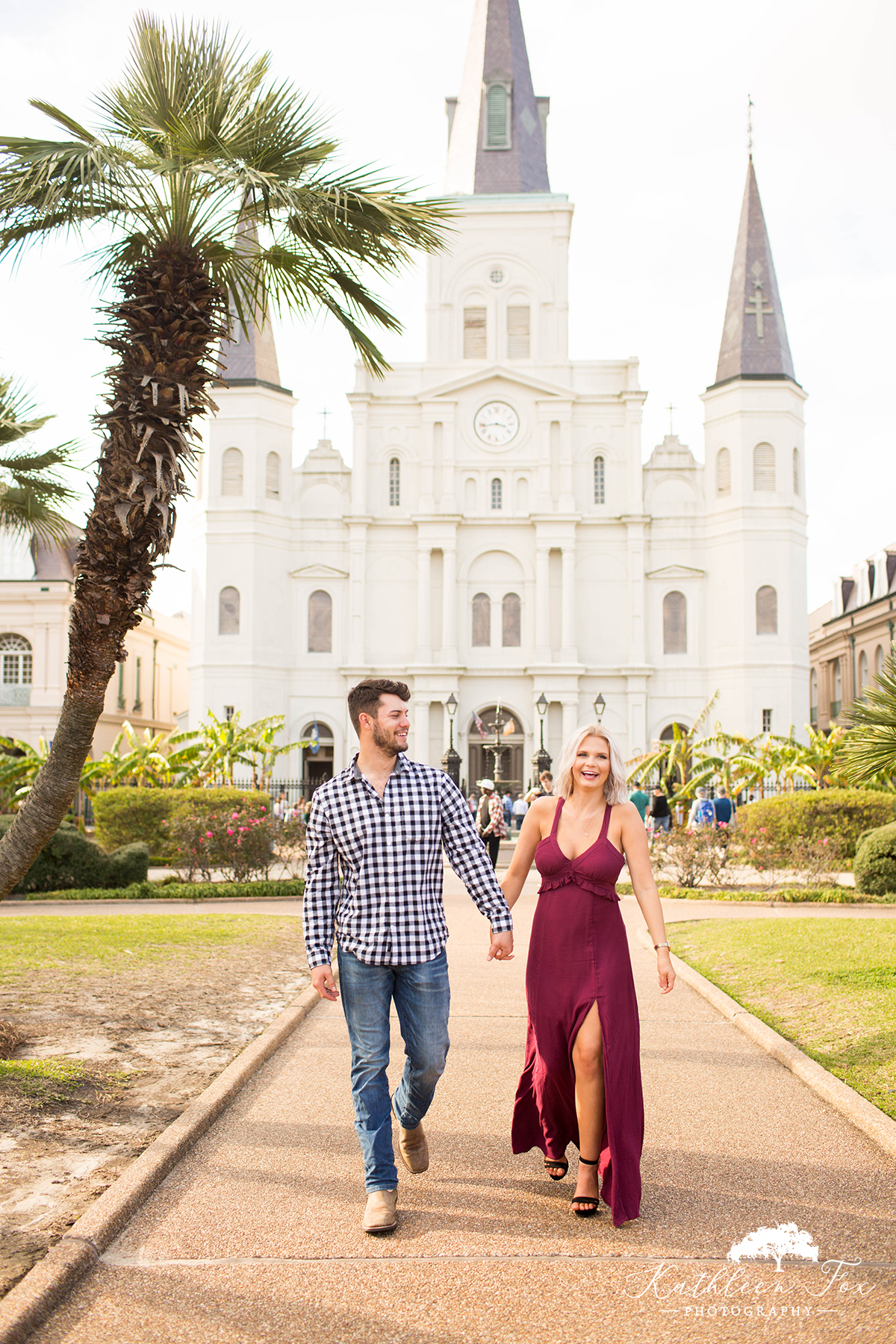 French Quarter engagement photos