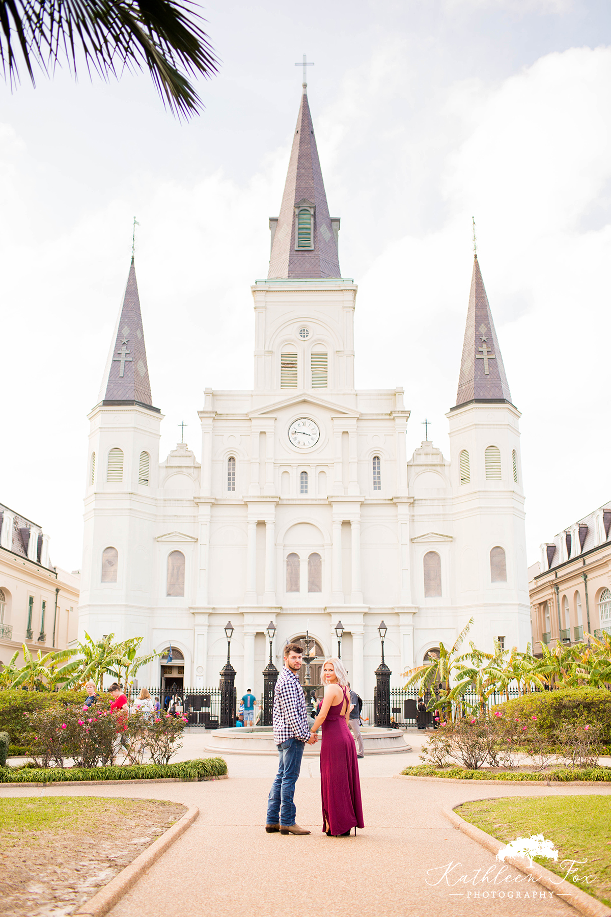 French Quarter engagement photos
