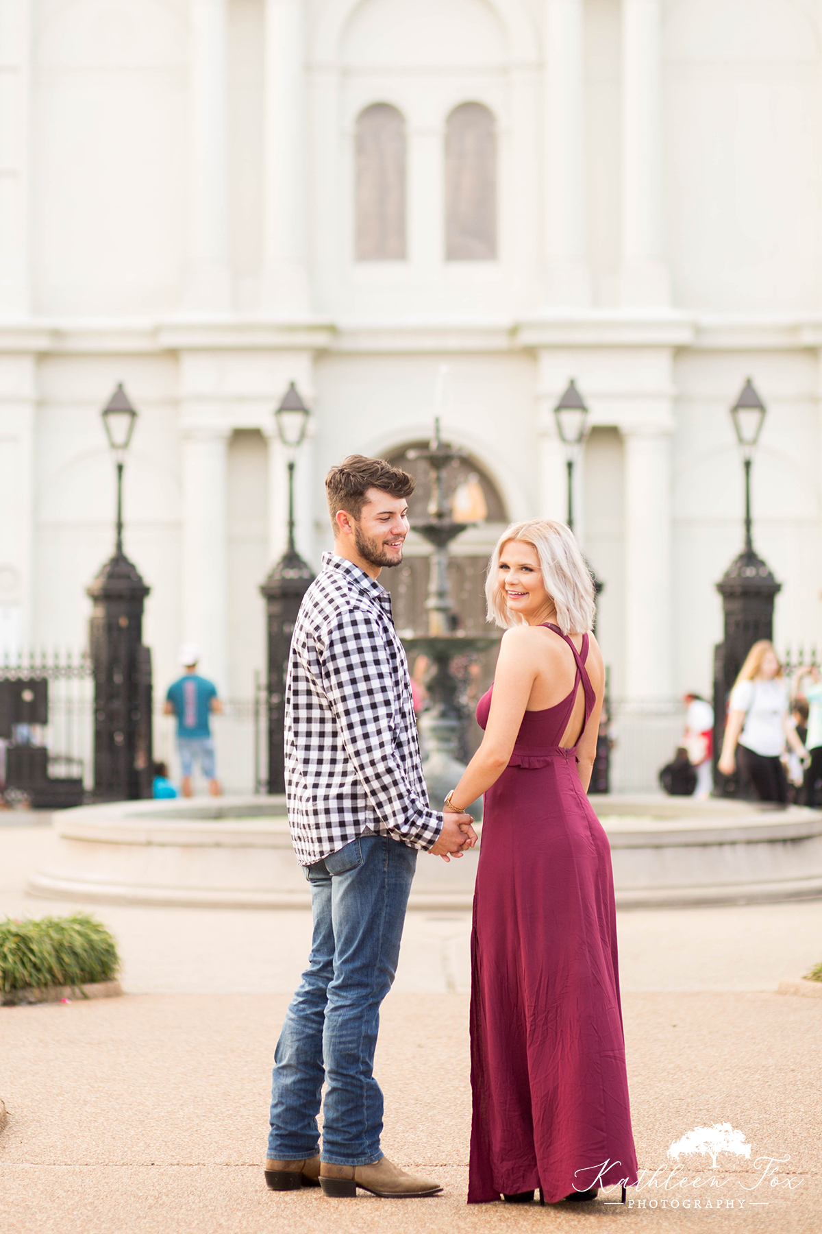 French Quarter engagement photos