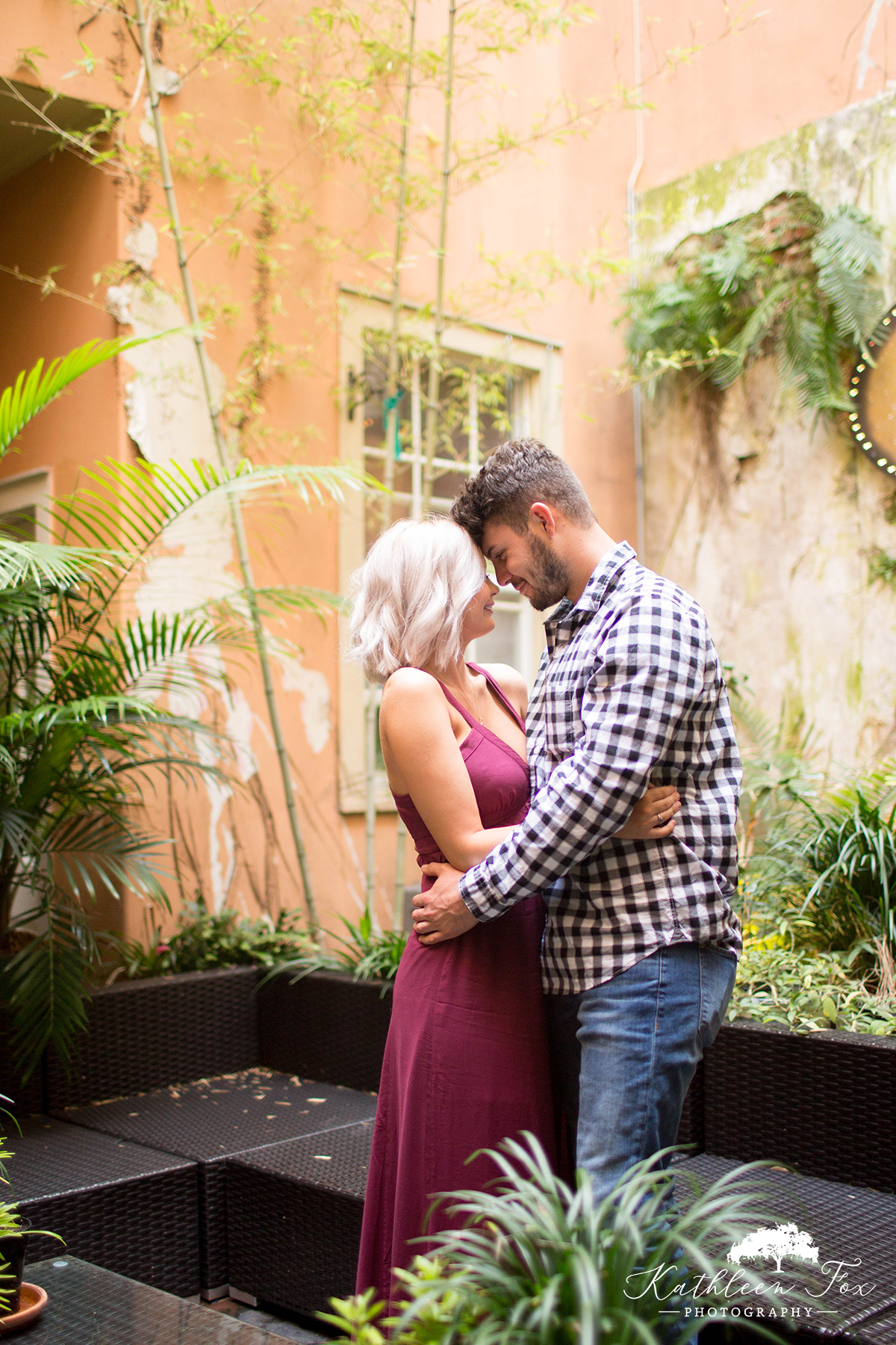 French Quarter engagement photos