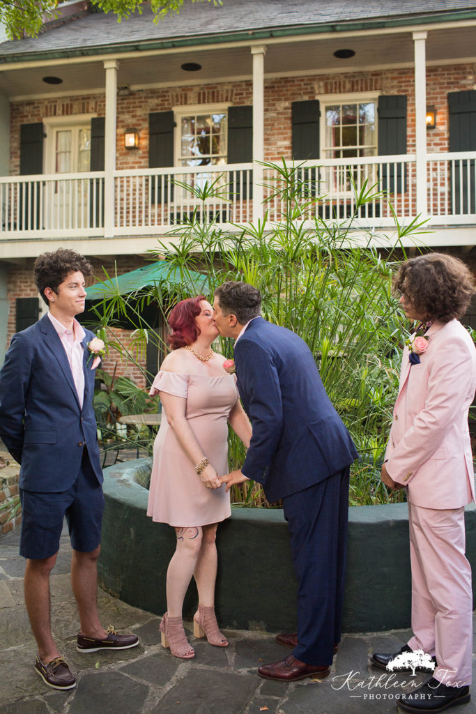 French Quarter New Orleans vow renewal