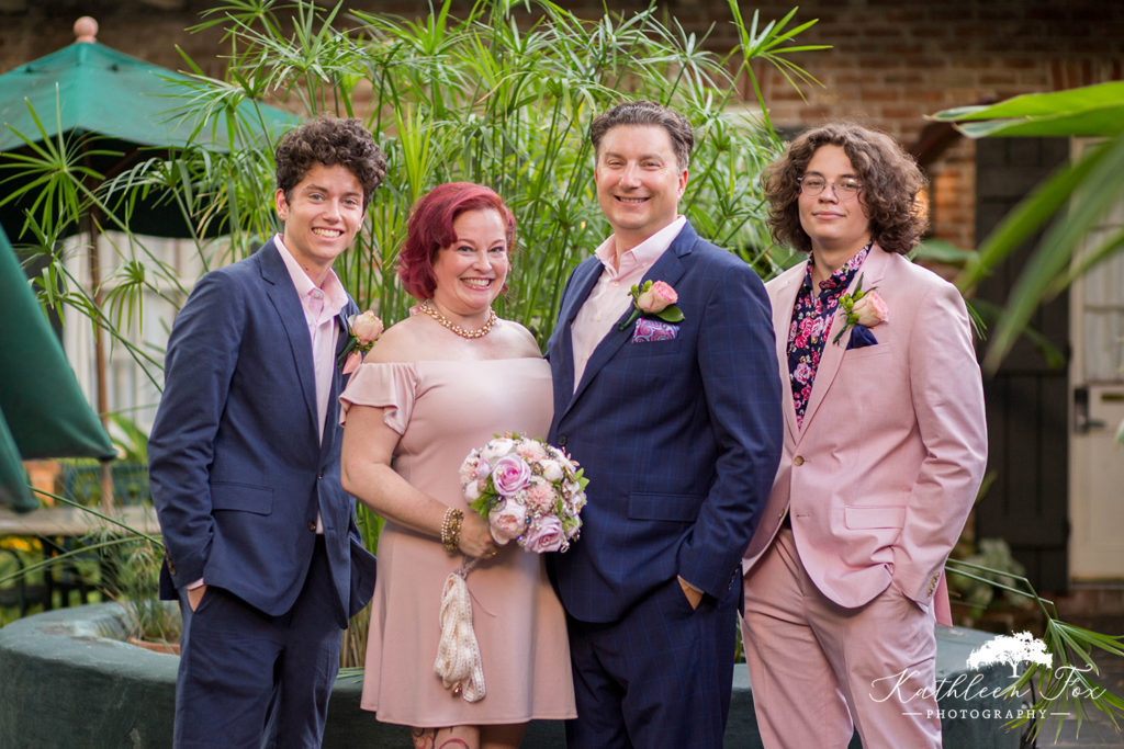 French Quarter New Orleans vow renewal