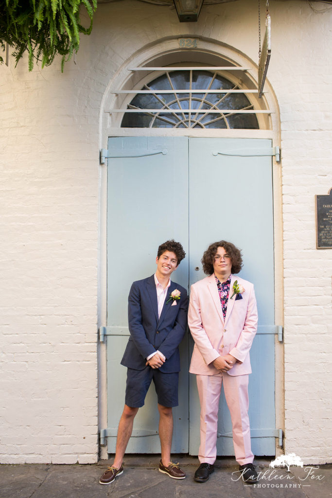 French Quarter Vow Renewal Family Portraits