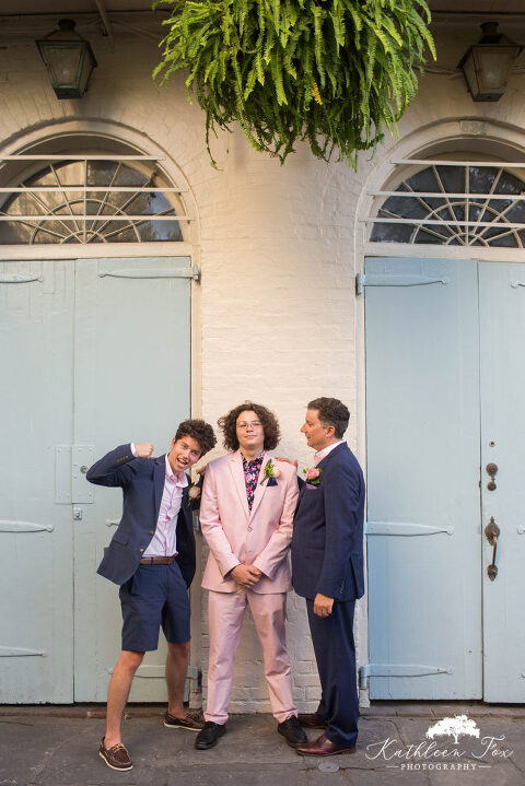 French Quarter Vow Renewal Family Portraits