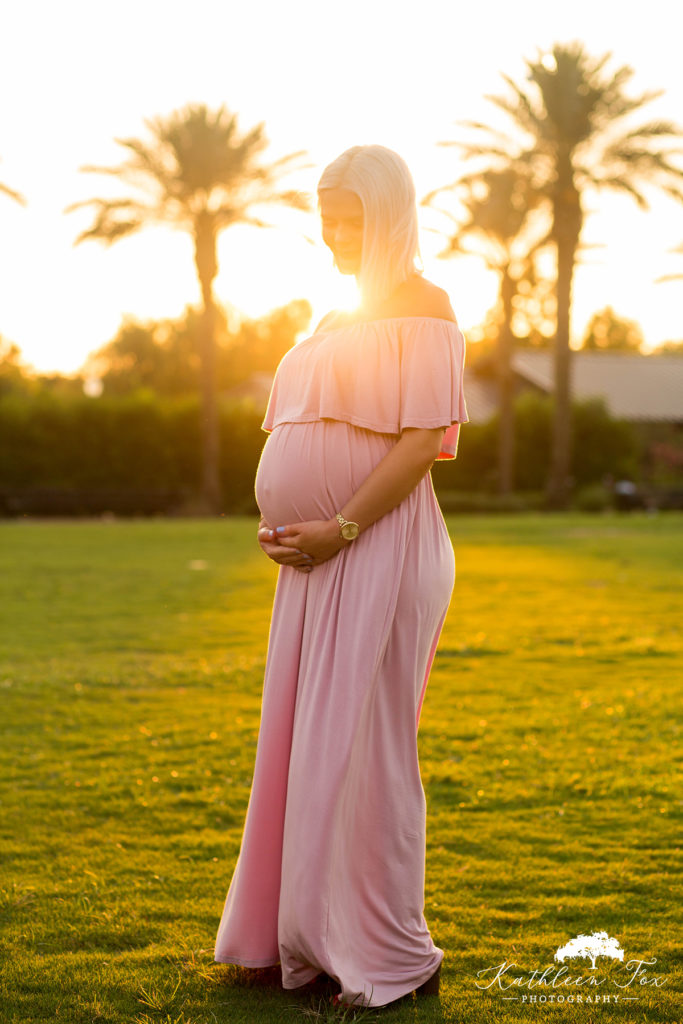 New Orleans City Park Sunset Maternity photos