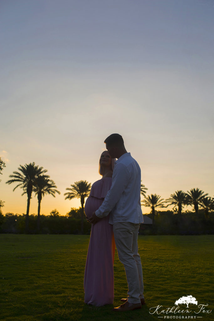 New Orleans City Park Sunset Maternity photos