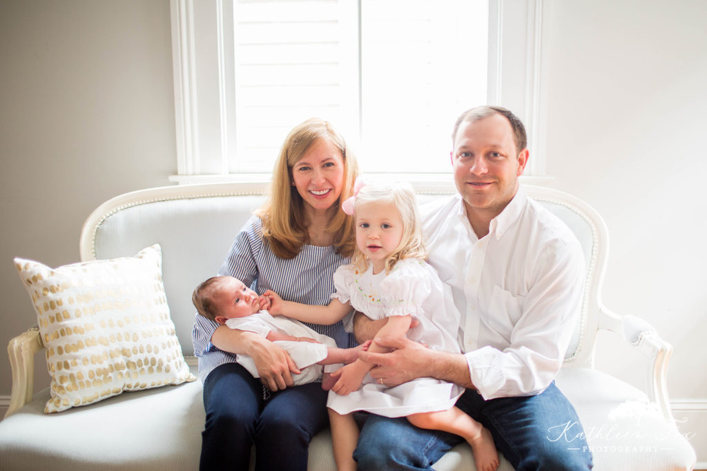 New Orleans family photos home session