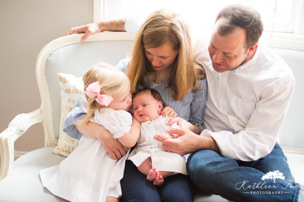 New Orleans family photos home session