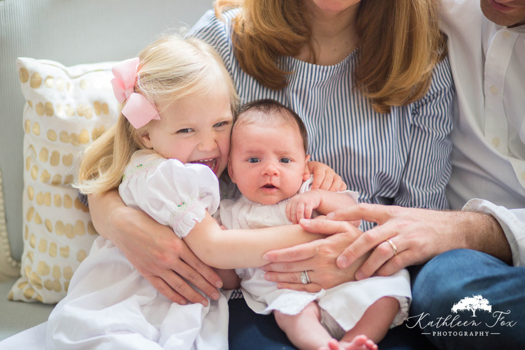 New Orleans family photos home session