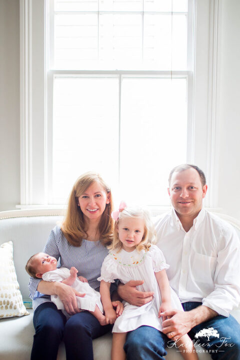 New Orleans family photos home session