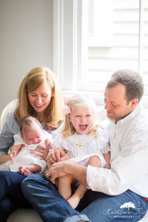 New Orleans family photos home session
