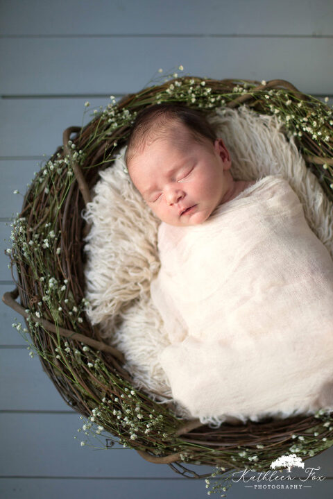 New Orleans Newborn photography studio session