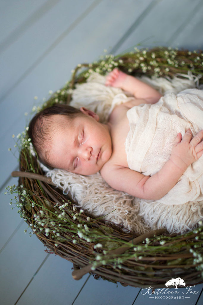 New Orleans Newborn photography studio session